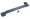 Нож для газонокосилки Bosch ARM 37 (F016800343)