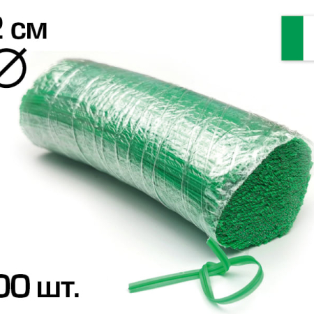 Подвязка для растений пластиковая 12смХ1000 гибкая стальная проволока, CORDIOLI (23FASPE12)