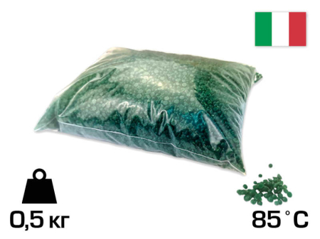 Віск для щеплення зелений у гранулах. Plastifina 7535. Фасування Вага: 0.5 кг. Для плодових (5050009N) 
