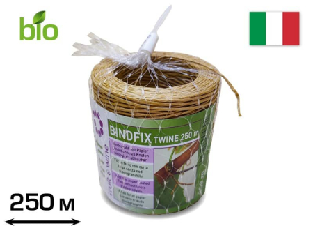 Подвязка для растений 250м круглая, стальная проволока в бумажной оболочке, CORDIOLI (23FCTO)