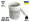 Алмазная паста АСH 40/28 ПОМГ (5%) 400 GRIT, 40 г (ACH40-28)