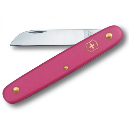 Нож для сада Victorinox Floral Knife, 100мм/1функ/роз мат(блистер) (Vx39050.53B1)