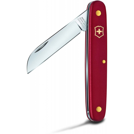 Нож для сада Victorinox Floral Knife, 100мм/1функ/красный мат(блистер) (Vx39050.B1)