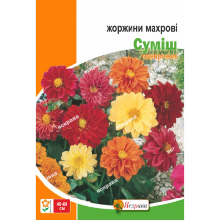 Семена Георгины Махровые смесь 2 г